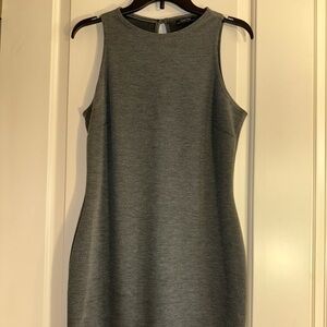 Gray Green Sleeveless Women's Dress